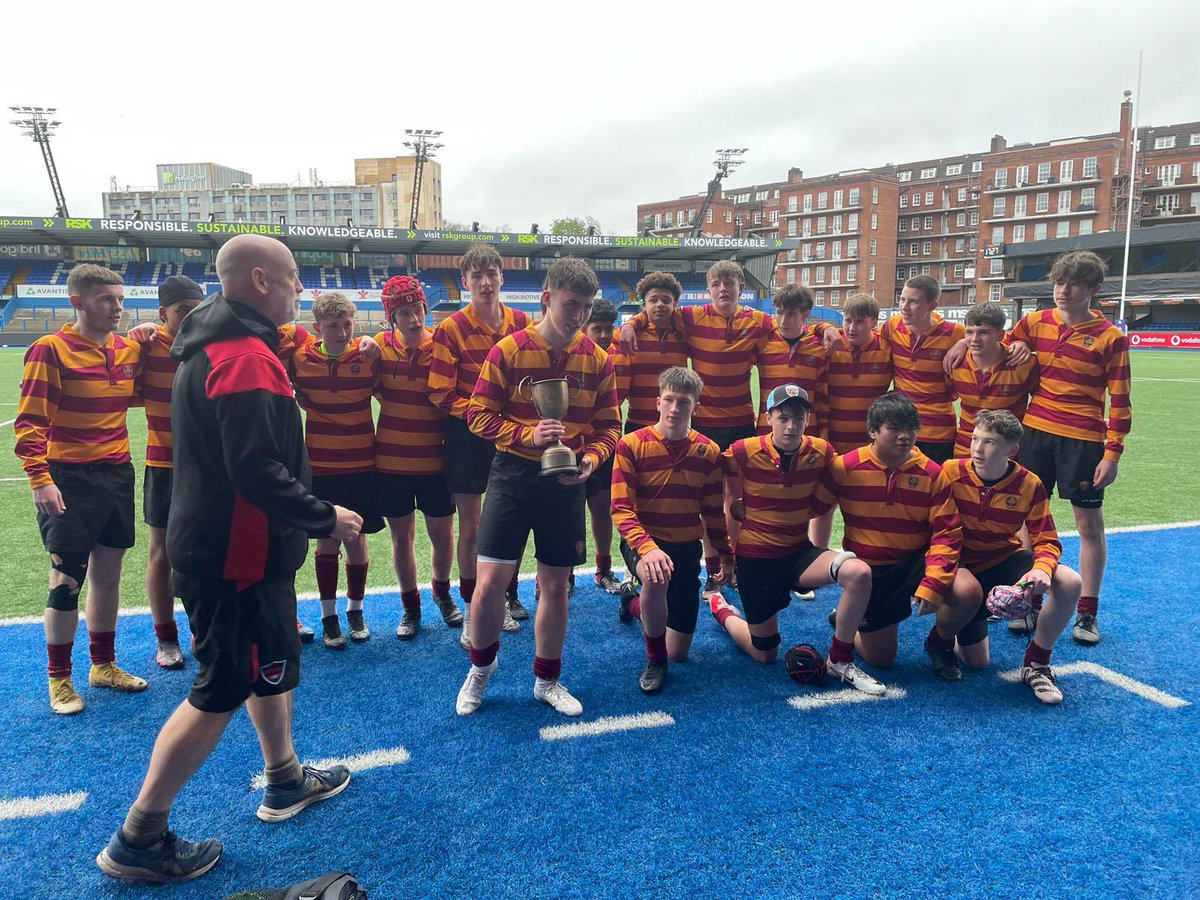 CCHSBoysPE's tweet photo. U15 Cardiff Schools Cup Winners!!!!! Tremendously well done boys . A game which could’ve gone either way without any complaints,  was just shaded by our boys 24-22. Both sides a credit to their schools . Fantastic spectacle , well done lads . 🏆🏆🏆🏆🏆🏆🏆🏆🙌🙌🙌🙌 https://t.co/xWzsxEK684
