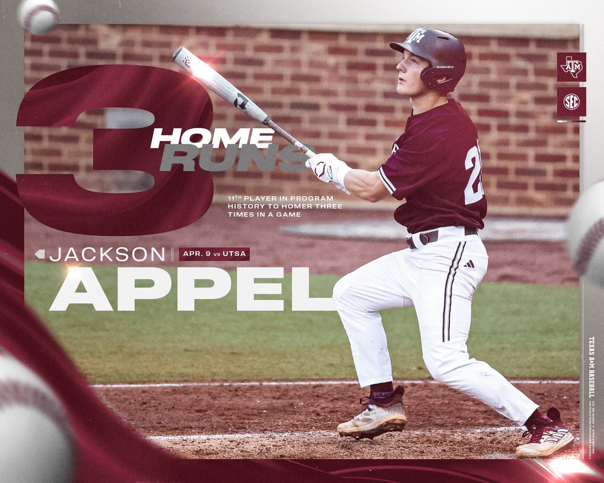 A historically significant night 💣💣💣 #GigEm x @jacksonappel1