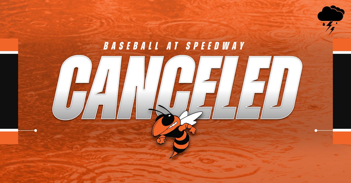 Baseball at Speedway Canceled due to rain. Check beechgrove-athletics.com for all scheduling updates.