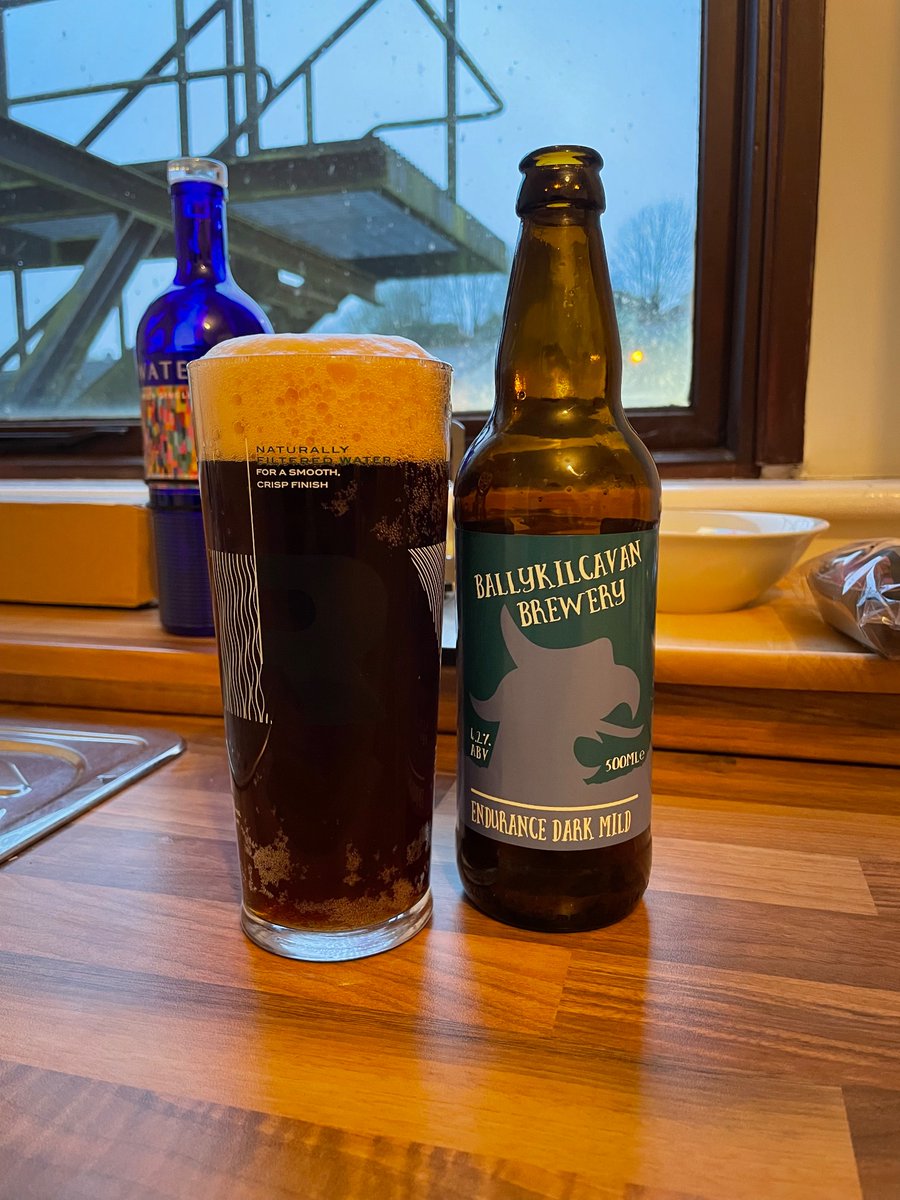Good Old Mild from a farm and brewery that also grows barley for @WaterfordWhisky might have to be the Goodest Old Mild of all. Delicious stuff from @Ballykilcavan