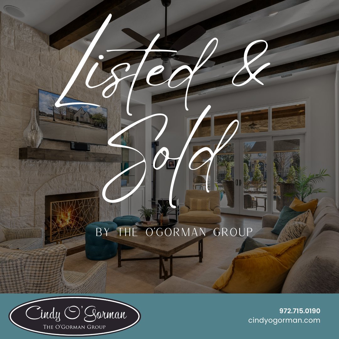 🚨JUST LISTED & SOLD! Congrats to our buyer, seller, and agent Juany Spevak on the sale of this stunning Plano home! Ready for your new home? Call us today! 972.715.0190 #justsold #whosnext #realestate #listedandsold #ebby #theogormangroup