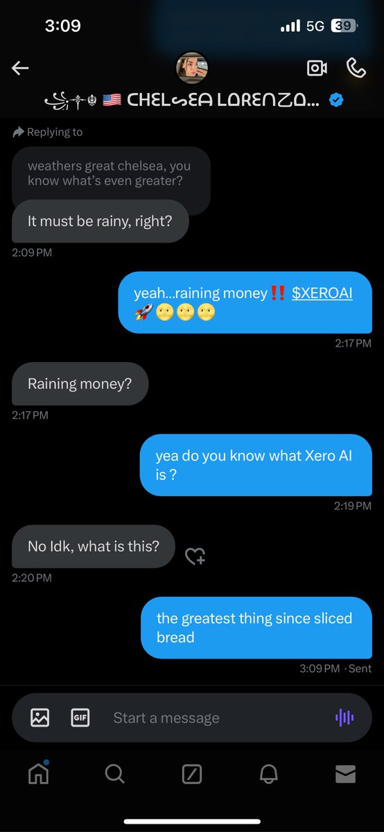 zekedup_'s tweet photo. spreading the GOOD word $XEROAI
#moon
#XEROAI
#takeofftime
#bread https://t.co/K3LRqsX9Xp