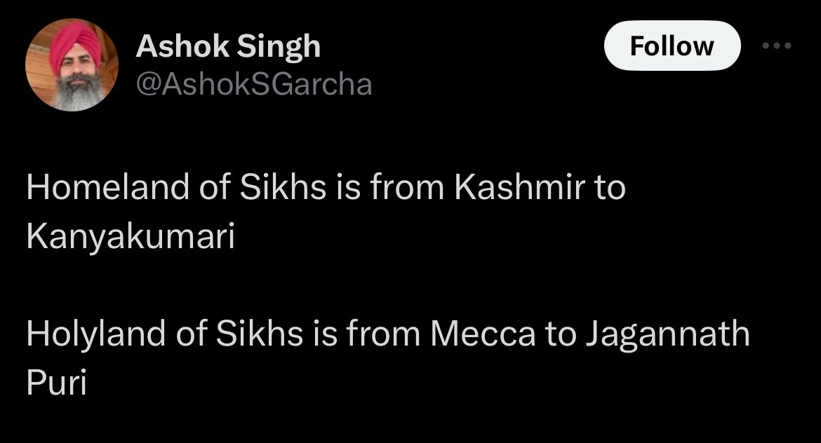 Why do Sikhs produce so many Mungeri Lals these days?

Someone dare him to enter Mecca 😂
#Khalistan #MentalDisorder