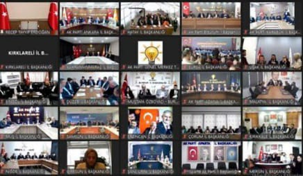 Cumhurbaşkanımız ve Genel Başkanımız Sayın @RTErdogan ’ın katılımları ile AK Parti Ankara İl Başkanlığında gerçekleştirilen video konferans bayramlaşma programına İl Kadın Kolları Başkan Yardımcımız @SultanYasar77 katılım sağladılar. Rabbim daha nice bayramlara eriştirsin.