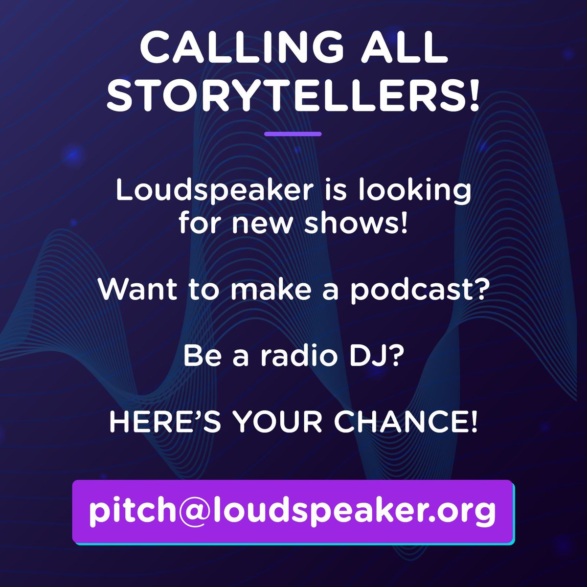 Loudspeaker tweet media