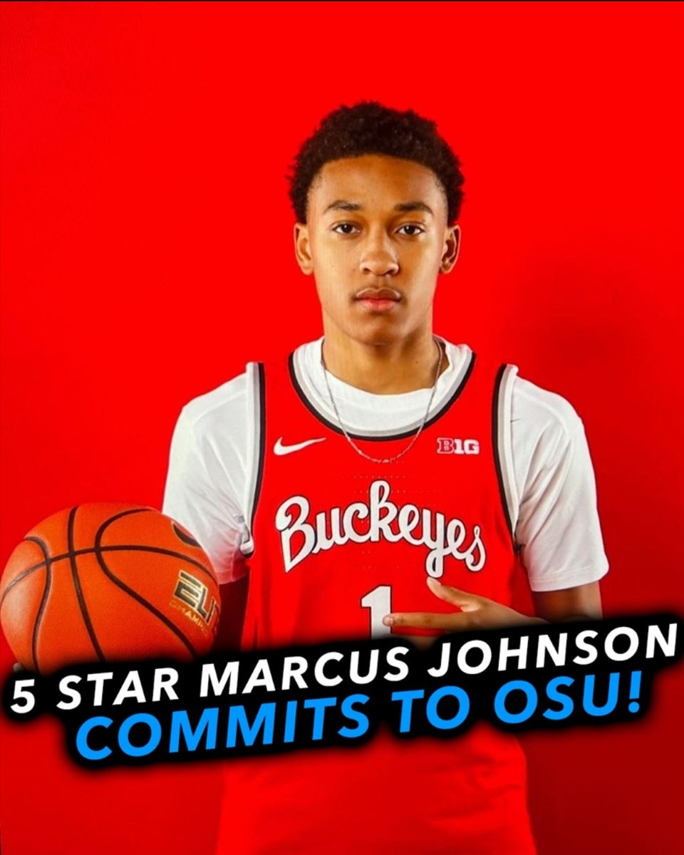 Lets go @Marcus_J32 has COMMITTED to play for THE @OhioStateHoops & HC @JakeDiebler @PaulBiancardi @JamieShaw5 @AdamJardy @VerbalCommits @TiptonEdits @StellarHoops @SteveHelwagen @Stephen_Means @usatodayhss @indyheatgymrats @espn #12 Player in 2026 @TheFoundation1_ @TiptonEdits