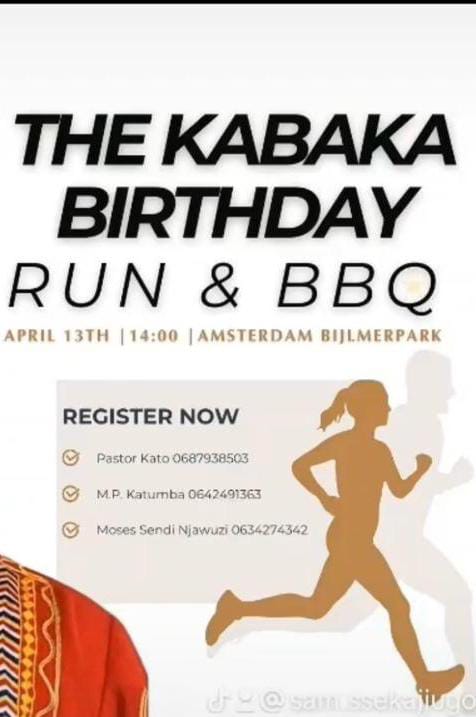 klup's tweet photo. Come join Kabaka run on Saturday in Amsterdam Bijlmerpark. I already did some practice. https://t.co/asASiSpdQE