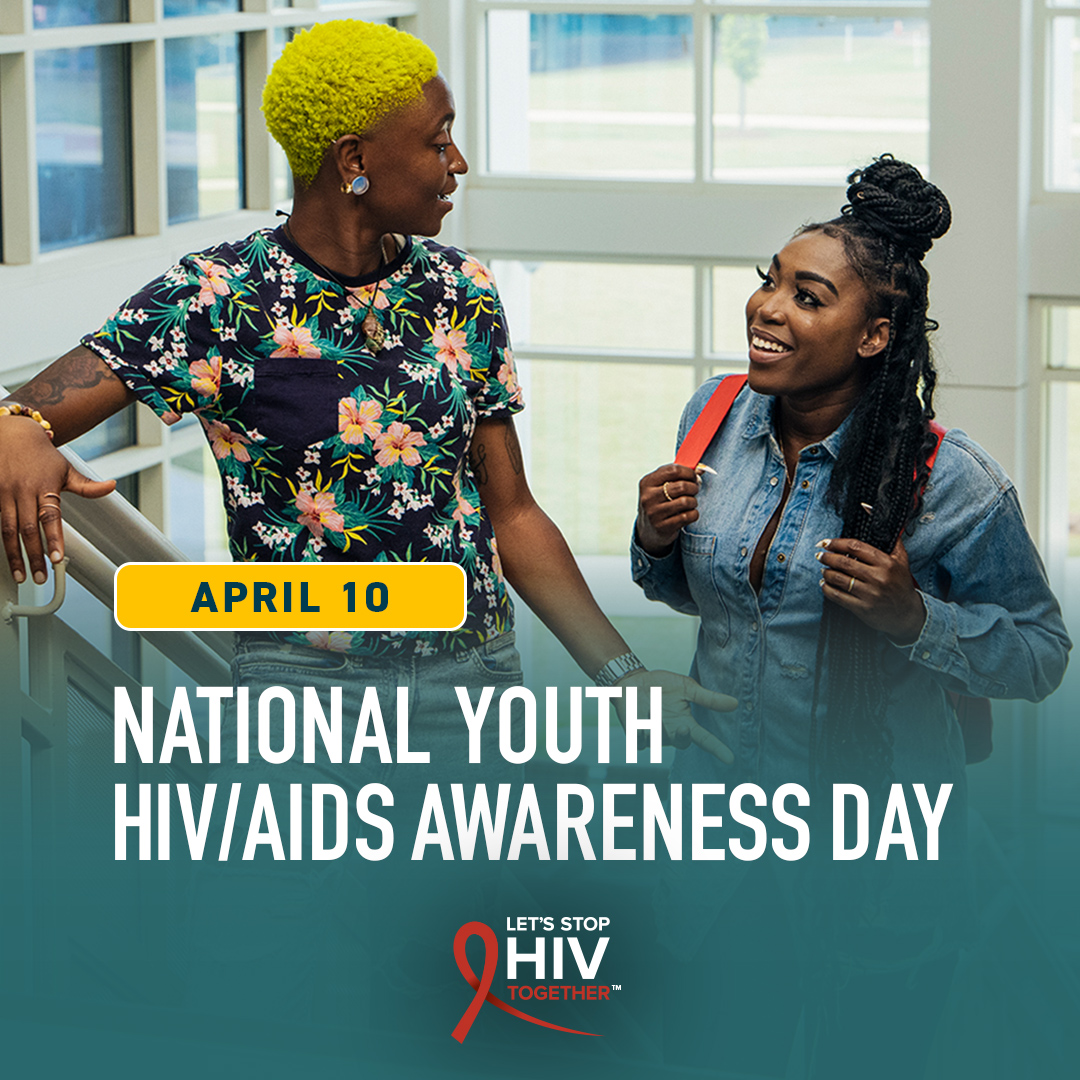 Today is #YouthHIVAwarenessDay - a day to raise awareness about the impact of #HIV on young lives. At #StonyBrook Children's Hospital, we help young people stay healthy through testing, prevention and treatment: bit.ly/3UbxPAD #StopHIVTogether