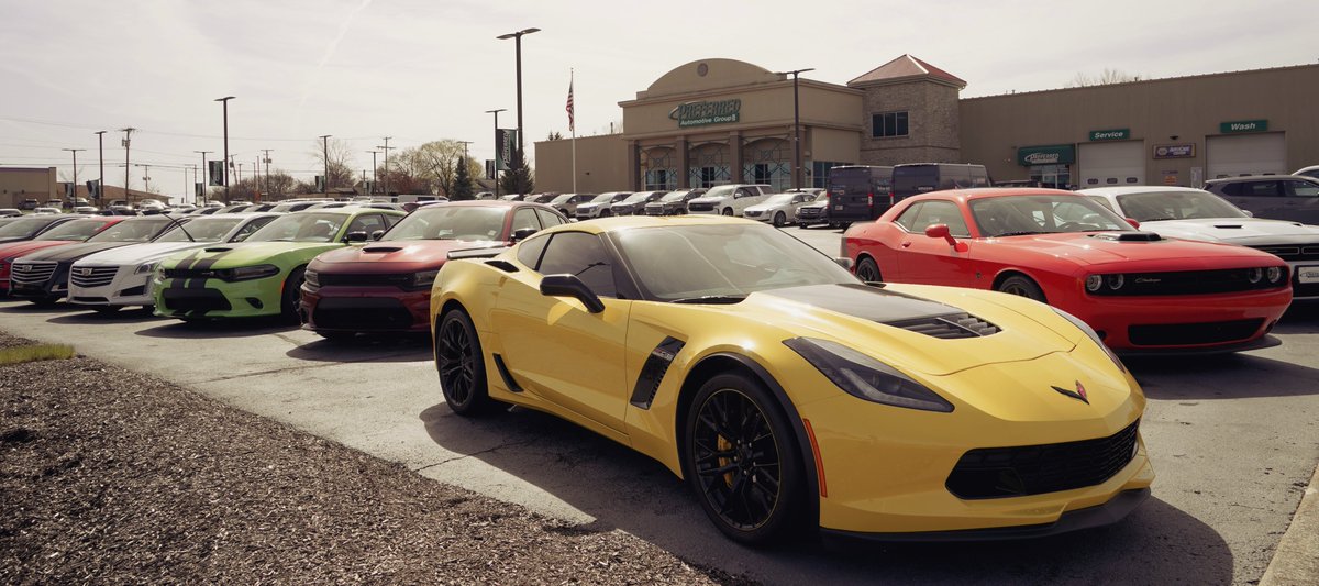 As the weather warms up, we are enjoying the exhaust notes created by big V8 engines here at Preferred Auto.