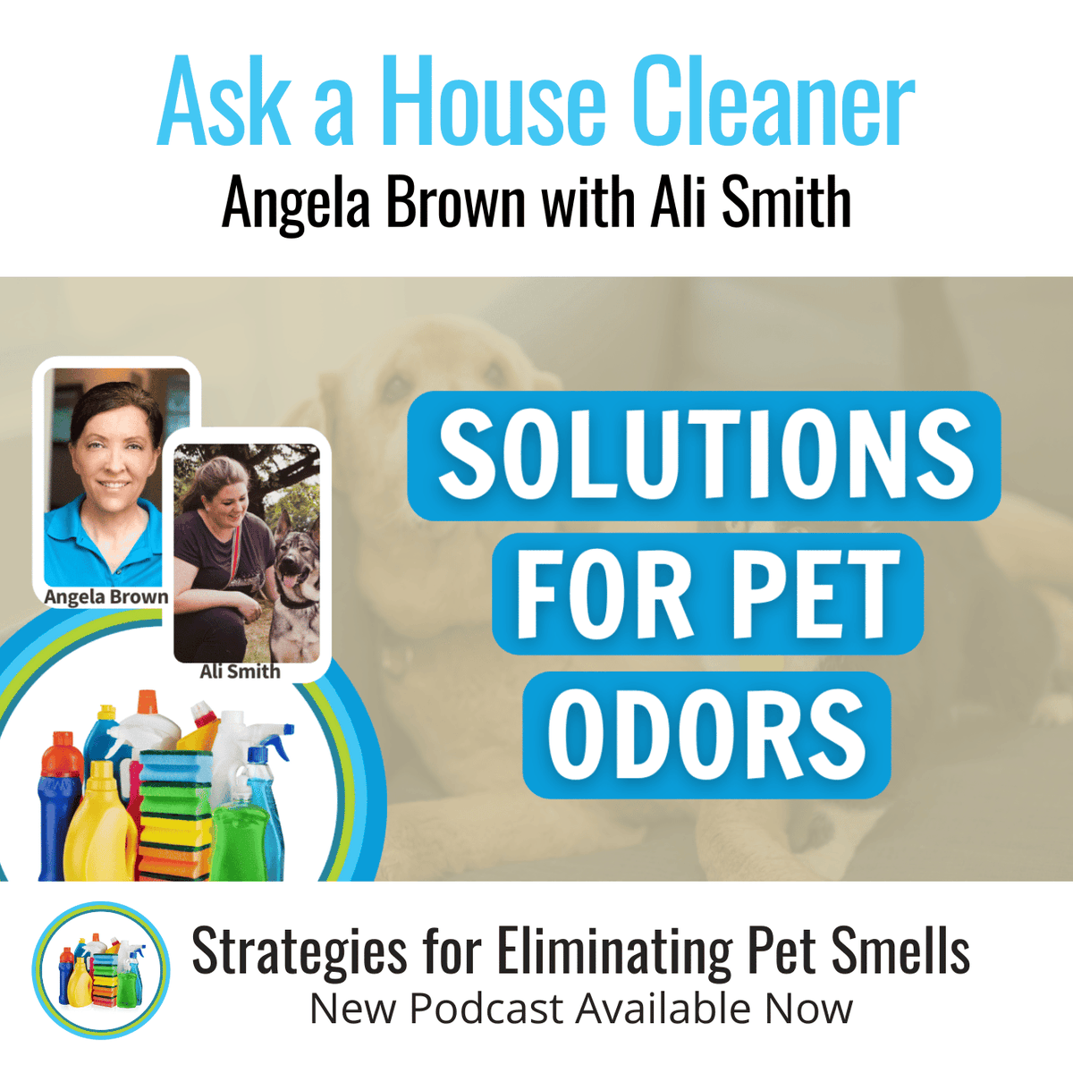 SavvyCleaner's tweet photo. Pet owners, unite! 🐕 Learn from the best and say goodbye to pet odors with Allie Smith's expert advice #AskaHouseCleaner podcast episode is available now. https://t.co/265e4UAgiZ