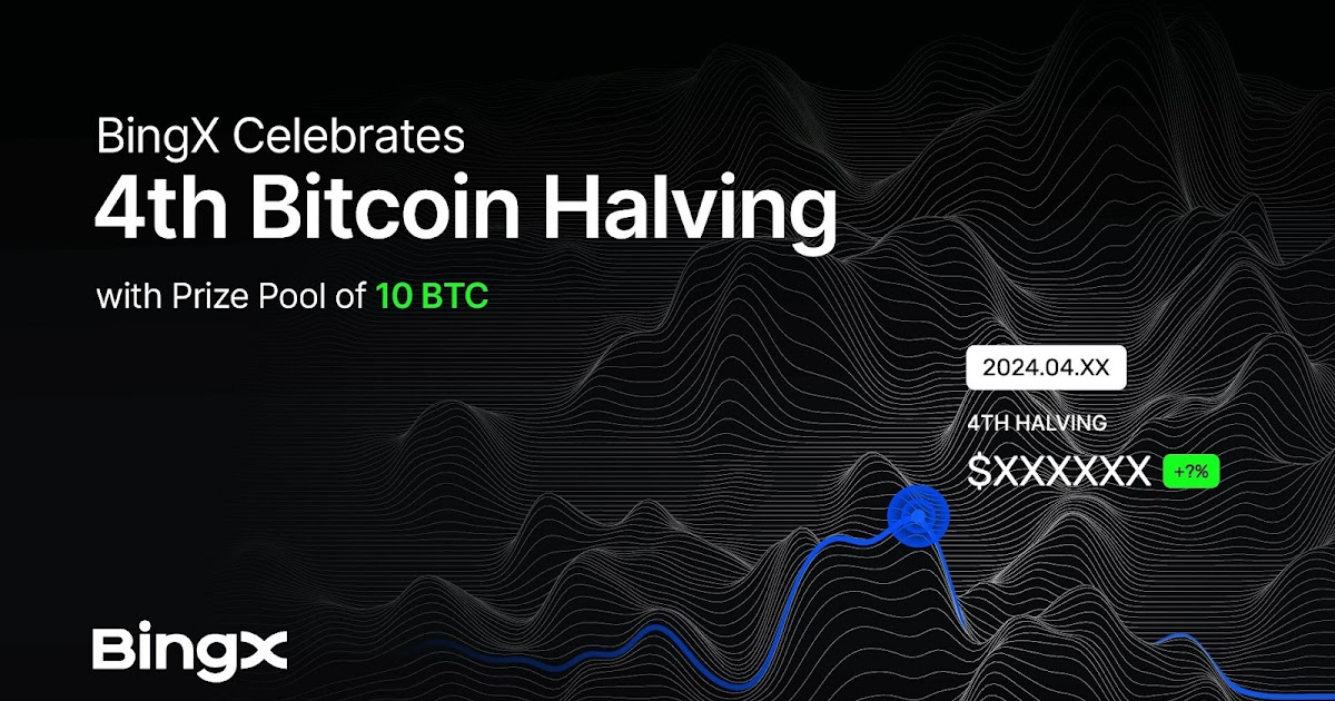 BingX Celebrates 4th Bitcoin Halving with Prize Pool of 10 BTC dlvr.it/T5L4dB