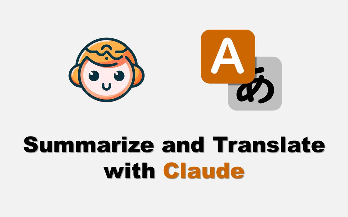 michabbb's tweet image. i was searching all the time for a #chrome #plugin that does:
#Summarize and #Translate with #Claude #Ai
here it is: buff.ly/3U8jl4l 😍 🚀