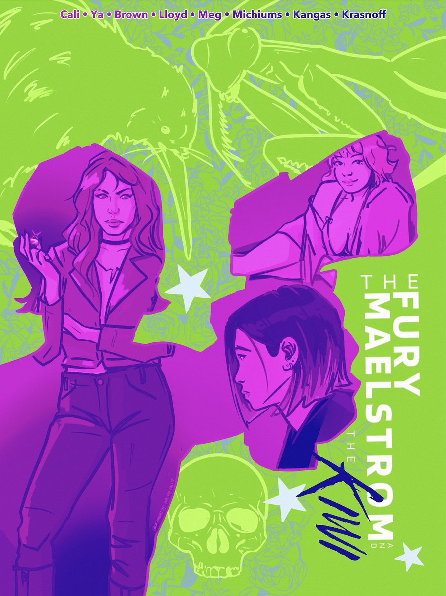 The Fury, The Maelstrom, and The Kiwi is Kill Bill meets Atomic Blonde in a sapphic spy tale by an all-star lineup of creators. Don't miss it this new comic book day! zoop.gg/c/thefurythema… #comics #comicbooks #graphicnovel #ncbd