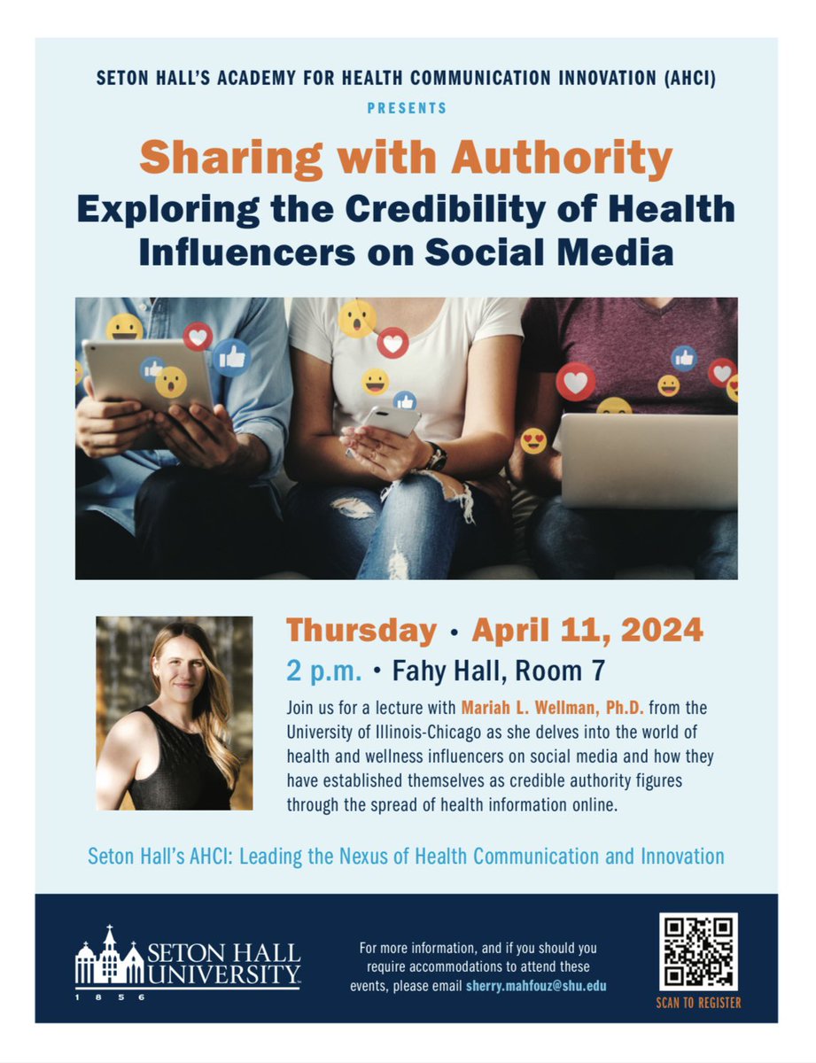 Just landed in New Jersey and I’m so excited to spend tomorrow at @SetonHall sharing my research on the credibility of health influencers with their faculty and students! PLUS - I get to spend time with @madisonkrall8 and @JessRauchberg so it’s a WIN WIN!🤗