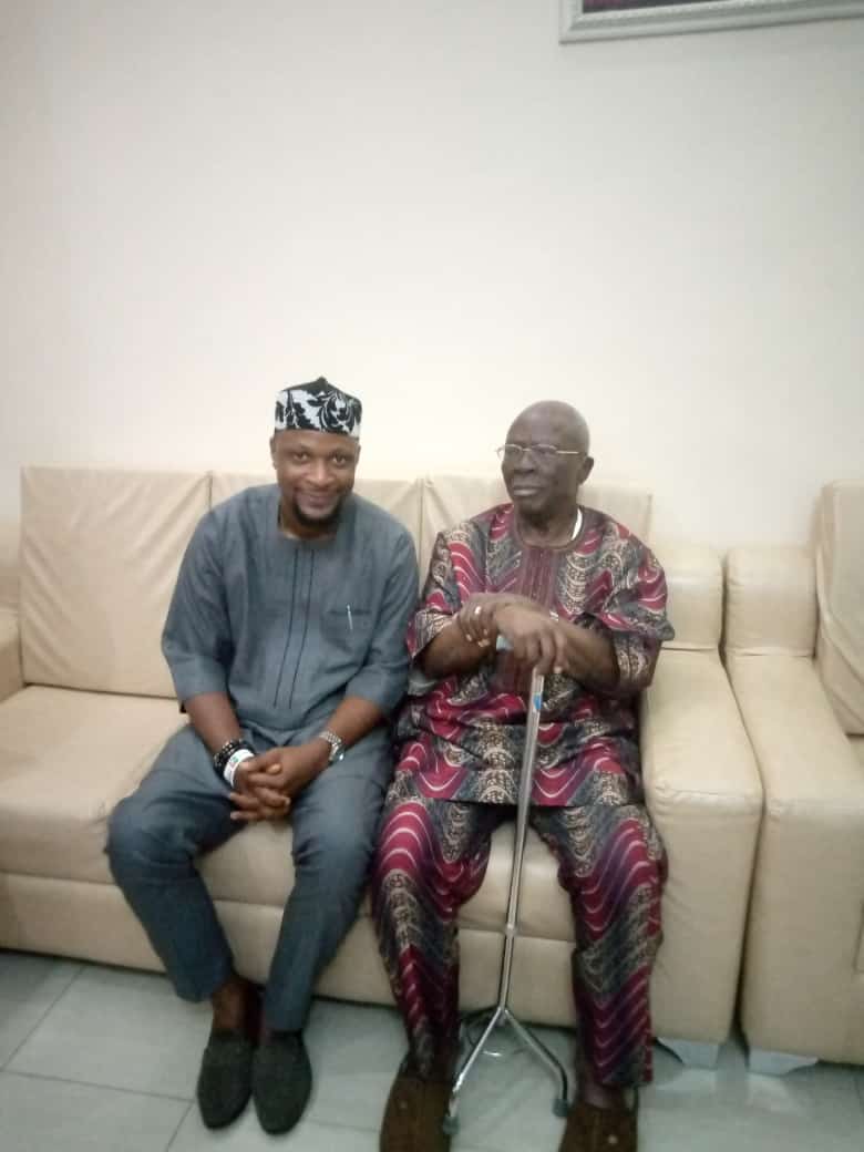 SeyiAkinde7's tweet image. 🎈🎊Happy Birthday to the Iroko, A Sage unmatched , a Father , my Mentor the Seeker , the one who's wing we all drawn Strength from Pa Ayo Adebanjo the Leader of Afenifere and the Yoruba People . I join the rest of your Son's & Mentee to wish you a Happy 96th Birthday today