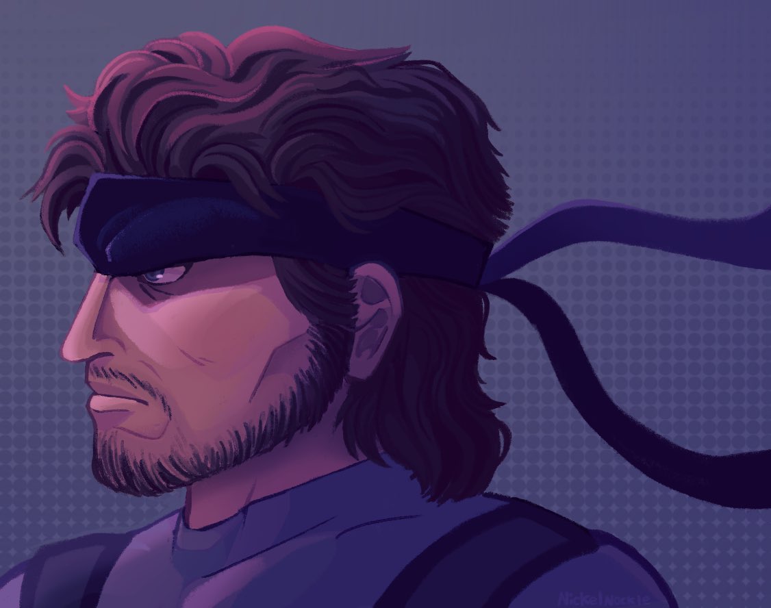 The man, the myth, the legend #mgs #solidsnake