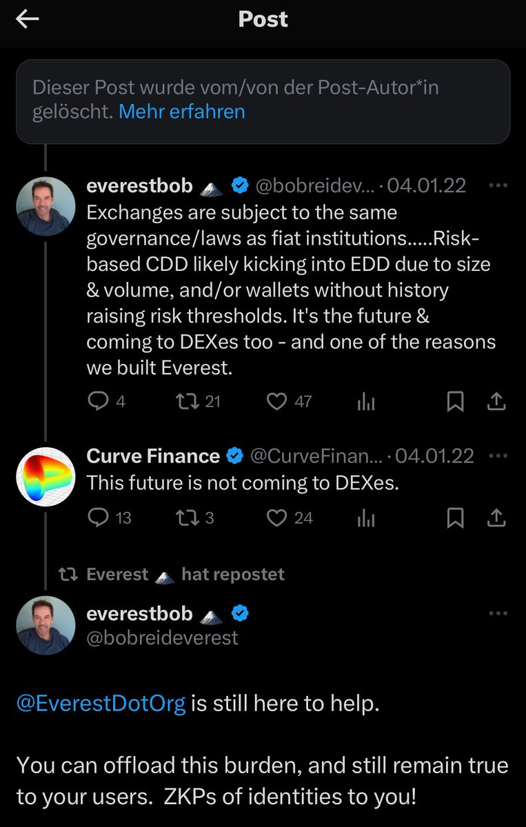 lmao <a href="/bobreideverest/">everestbob 🗻</a> ahead of the curve! 
<a href="/EverestDotOrg/">Everest 🗻</a> 
<a href="/Uniswap/">Uniswap Labs 🦄</a> 
#SECuniswap