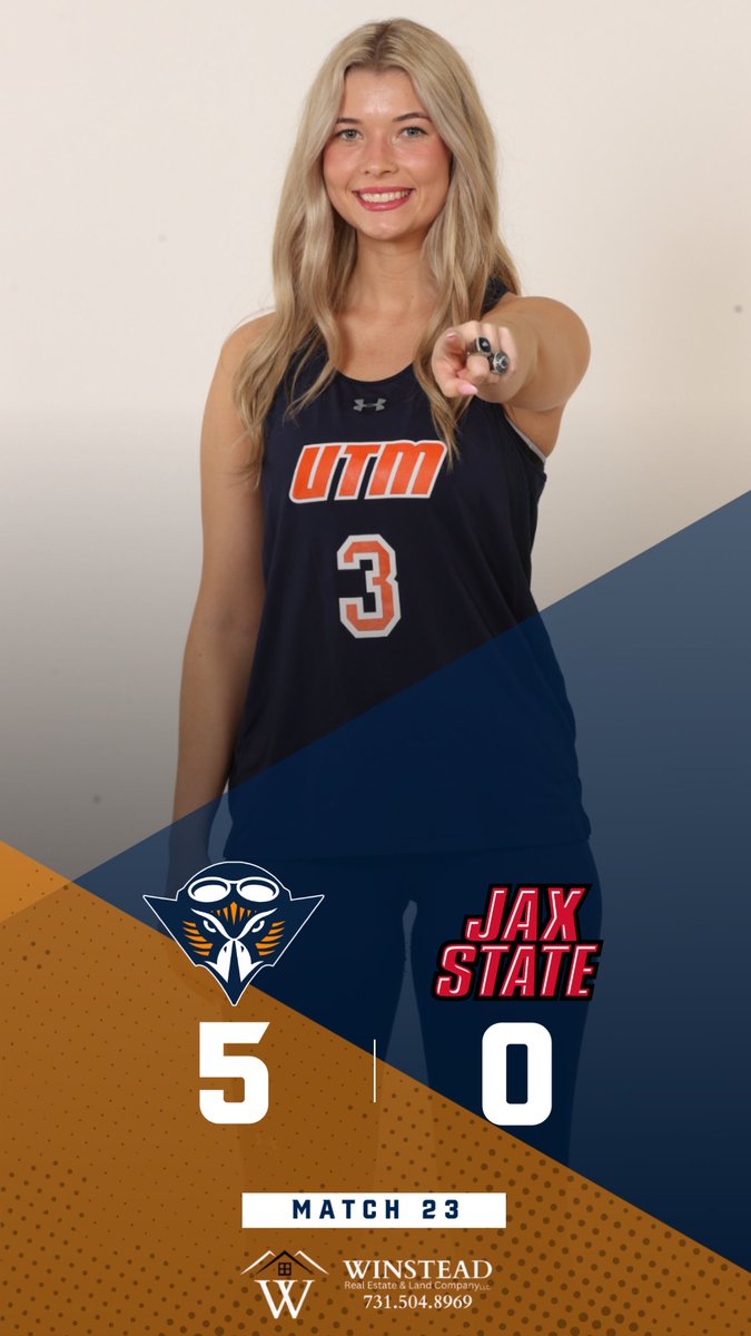 🧹 SWEEP! 🧹 UT Martin beach volleyball picks up an impressive nonconference win over Jacksonville State in Clarksville! Winning pairs: 🏐 O'Keefe/Vallée (No. 1) 🏐 Eckhardt/Mott (No. 2) 🏐 Rednour/Vaughn (No. 3) 🏐 Paulino/Phillips (No. 4) 🏐 Carrell/McGee (No. 5) #MartinMade