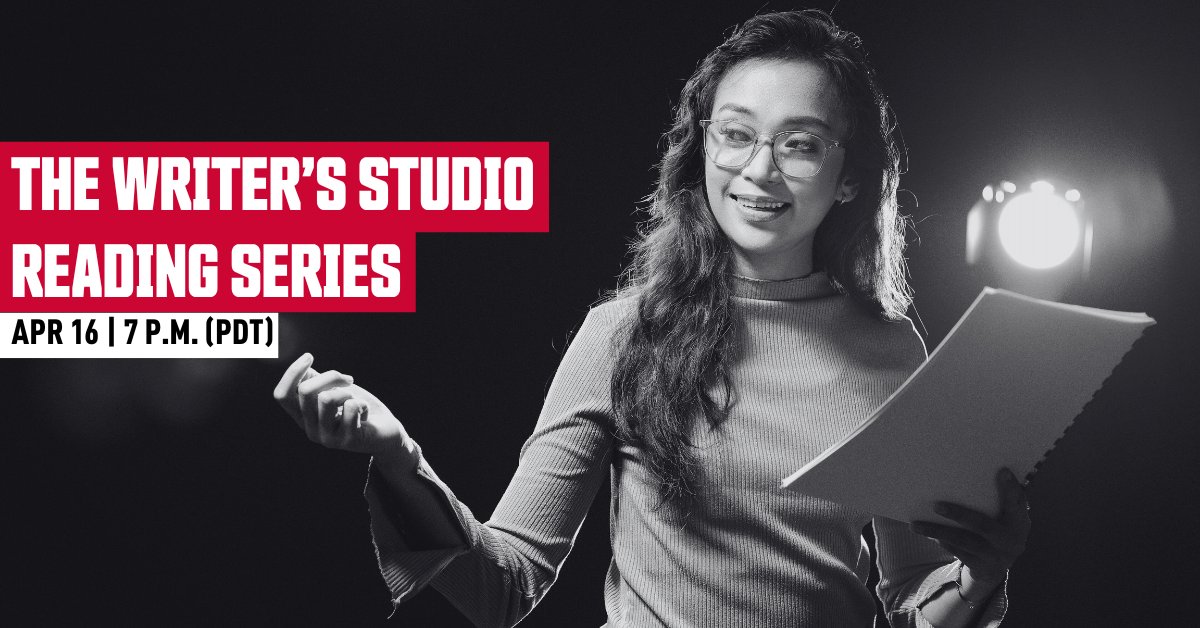 Don't miss your chance to save your spot at our next Writer's Studio Reading Series on Apr 16. @TWSSFU at.sfu.ca/zOXEFd