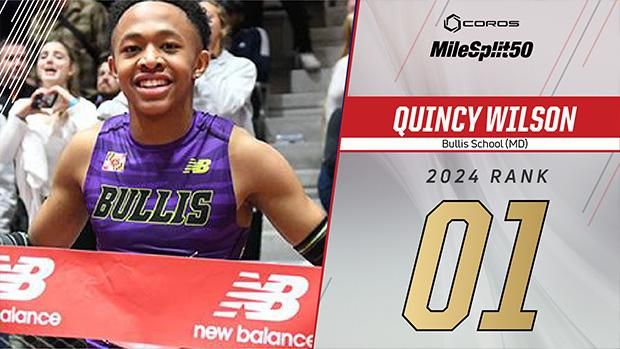 The first @COROSGlobal MileSplit50 boys rankings of the outdoor season will start with none other than the indoor season's Athlete of the Year, Quincy Wilson 🏆 Full rankings 📊: flosports.link/44anloB