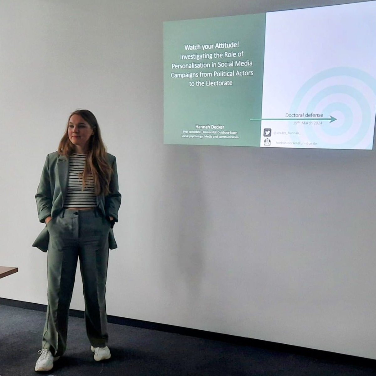 Part II is done! ✅Three weeks ago I defended my thesis after three years of researching political campaigns and the role of personalisation on social media. A little break is more than needed: to rest, process this exhausting but rewarding last months and travel to #ICA24! 🏝️