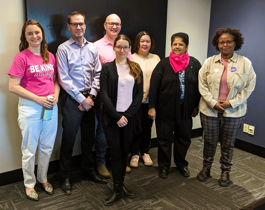 I was happy to join NASA staff to support International Pink Shirt Day!