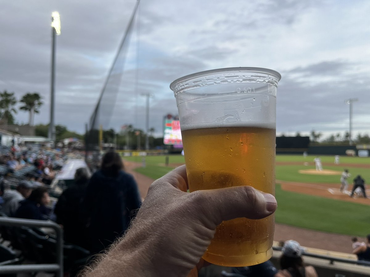 We were two outs from seeing a combined no-hitter last night in Jacksonville. It was broken up by the guy sitting in front of me who pointed out there was a no-hitter happening.