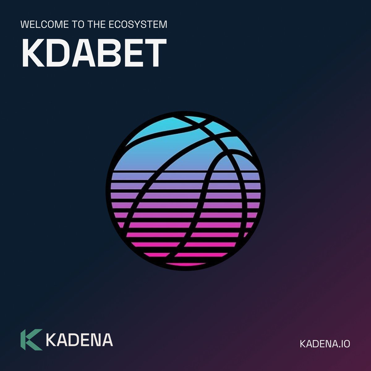 We’re excited to officially welcome @kadenabet into our ecosystem! KDABET is a U.S. E-sports, Sports, & Casino entertainment platform developing on Kadena's Blockchain. Welcome to the ecosystem, we are excited to work with you!