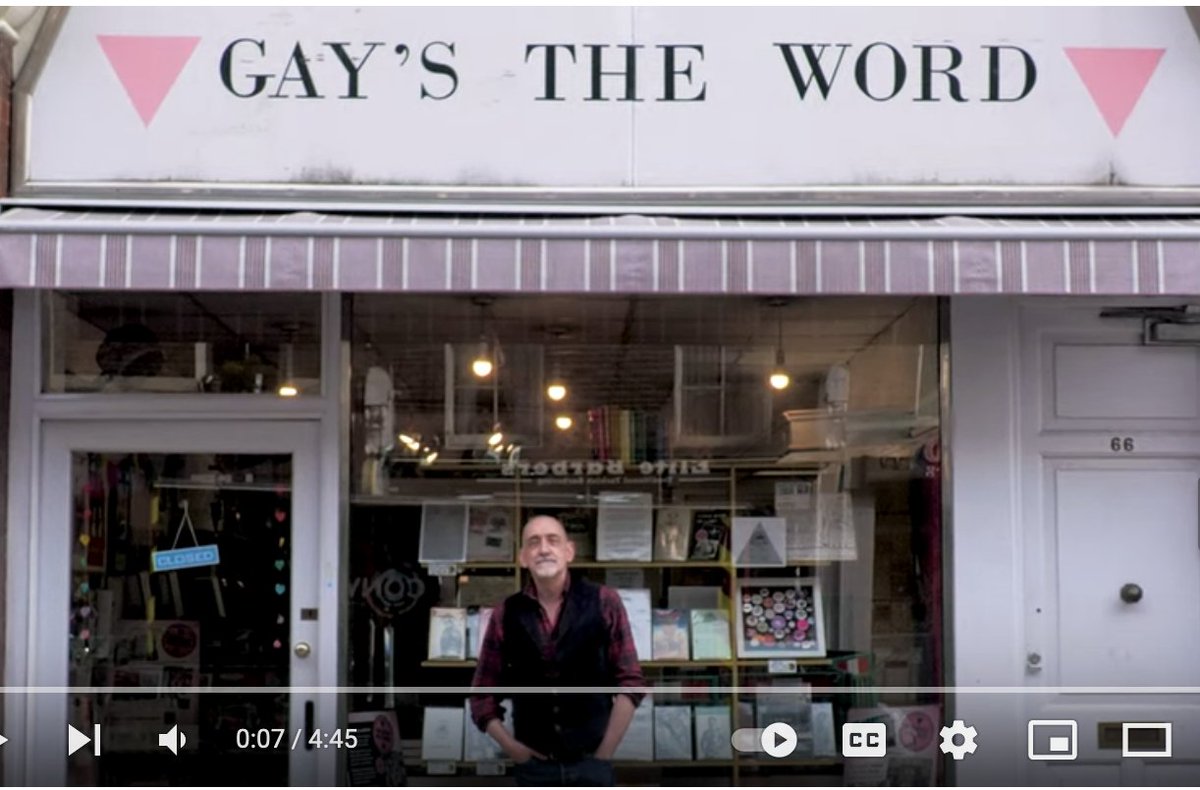 The irrepressible @NeilVBartlett marking the 40th anniversary of the raid on @gaystheword bookshop in a world that is both the same and different youtu.be/YGjLX1RsIUw?si… #LGBTQ @LGBTHistory #LGBTHM