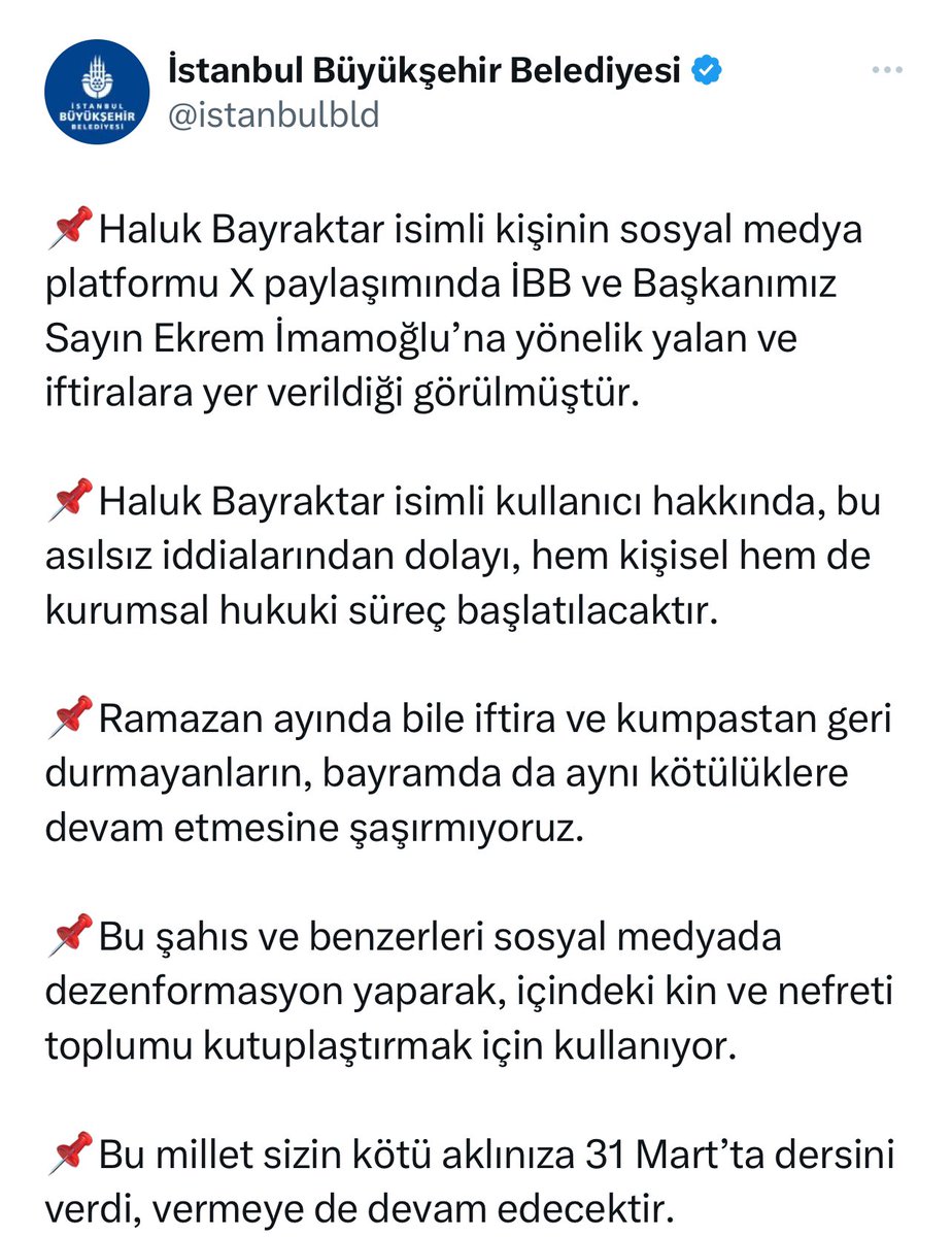 99-Bayraktar, siyaset üstü değil, aile içidir! Kaybetme korkusu siyasal İsamcı’nın gerçek yüzünü ortaya çıkarır! Tank- Palet fabrikasını peşkeş çektiler, TUSAŞ gibi devlet kurumlarının içini boşaltıp buzdolabı tamircisi Menzilciler ile doldurdular. Ardından Türkiye savunma…