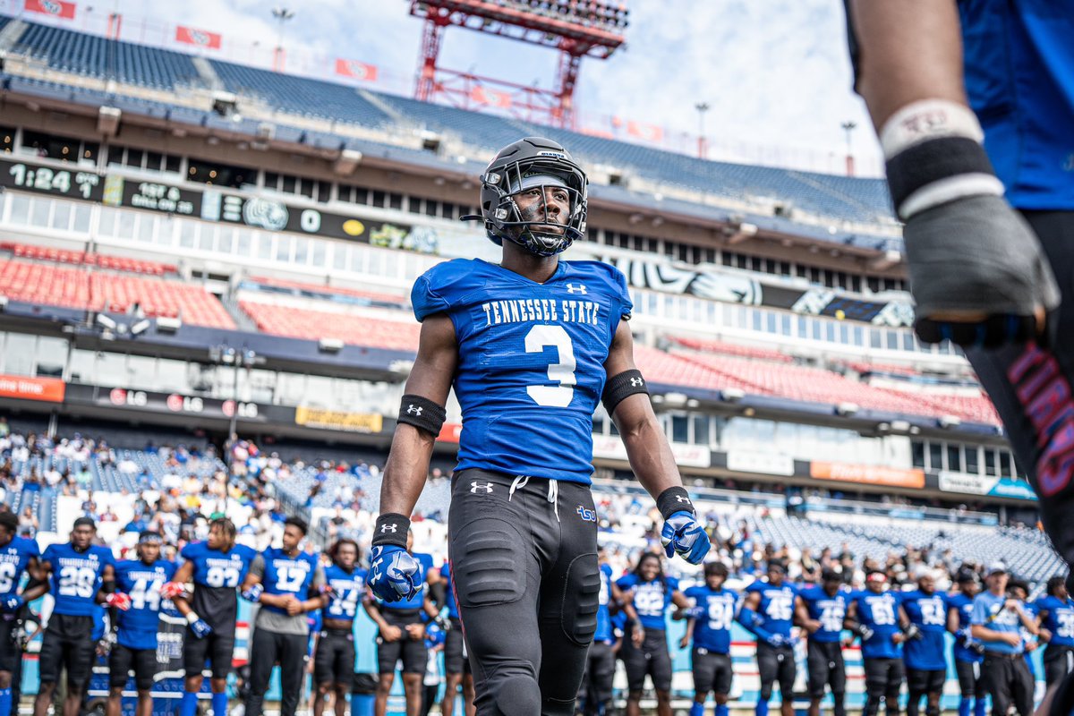 Tennesse State LB Monroe Beard III will be entering the transfer portal @BeGreatBeard 🚨