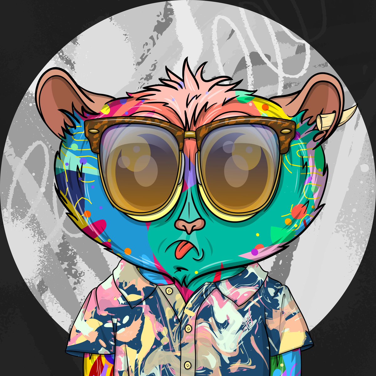 Here’s a Mandrillz companion because <a href="/TheMandrillz/">The Mandrillz NFT ™️💤</a> deserve to be seen!!