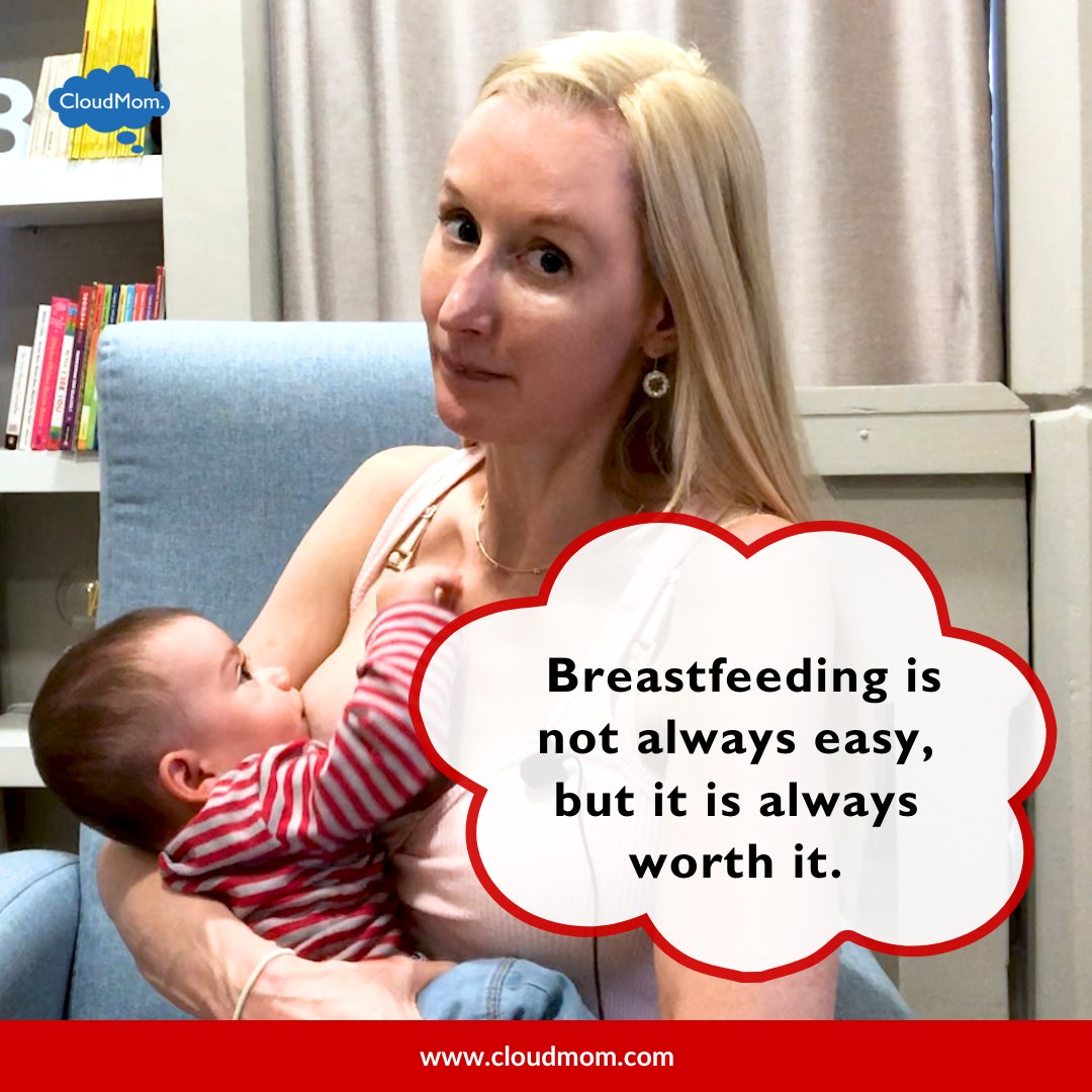 Nothing in life worth having comes easy, and breastfeeding is a great example of that.  Keep it up, #breastfeeding mama! bit.ly/4aNfor8 #BreastfeedingMamas  #MamaLove #BreastfeedingJourney