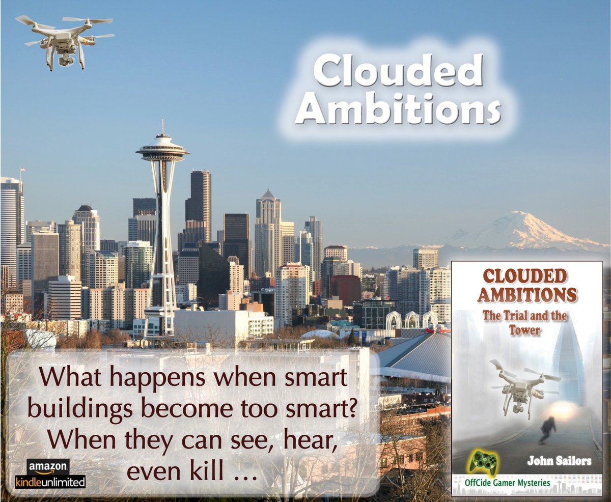 Clouded Ambitions: The Trial and the Tower Book 2, OffCide Gamer Mysteries, by John Sailors. Free on #KindleUnlimited #IARTG #ASMSG #gamedev amazon.com/dp/1938688120