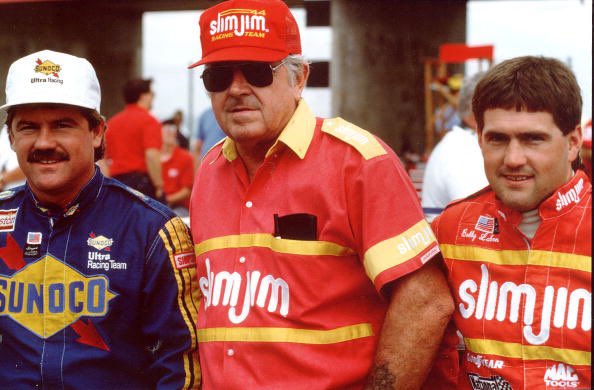 Just a Dad and his boys. Terry, Bob and Bobby Labonte.