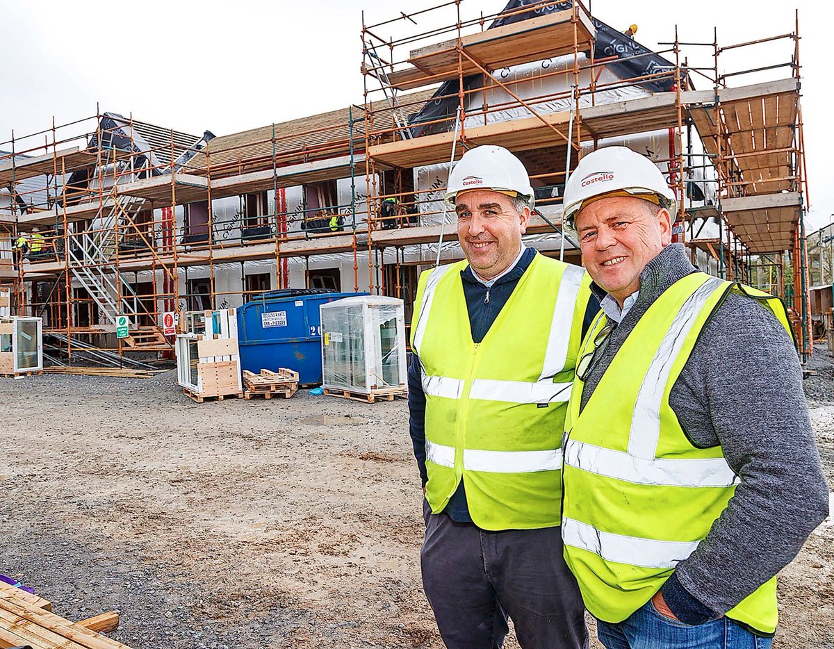 Fourteen new homes on the site of the former Christian Brothers Monastery near Tralee Town Park are expected to welcome their new owners by the end of the year. Read the full story in tomorrow's Kerry's Eye