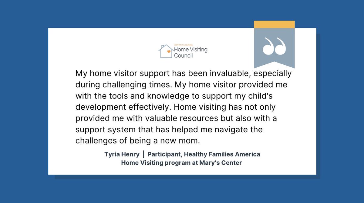 Home visiting is a proven two-generation strategy that improves health, education, and economic self-sufficiency for parents and children. Here's what one home visiting program participation said about her experience.