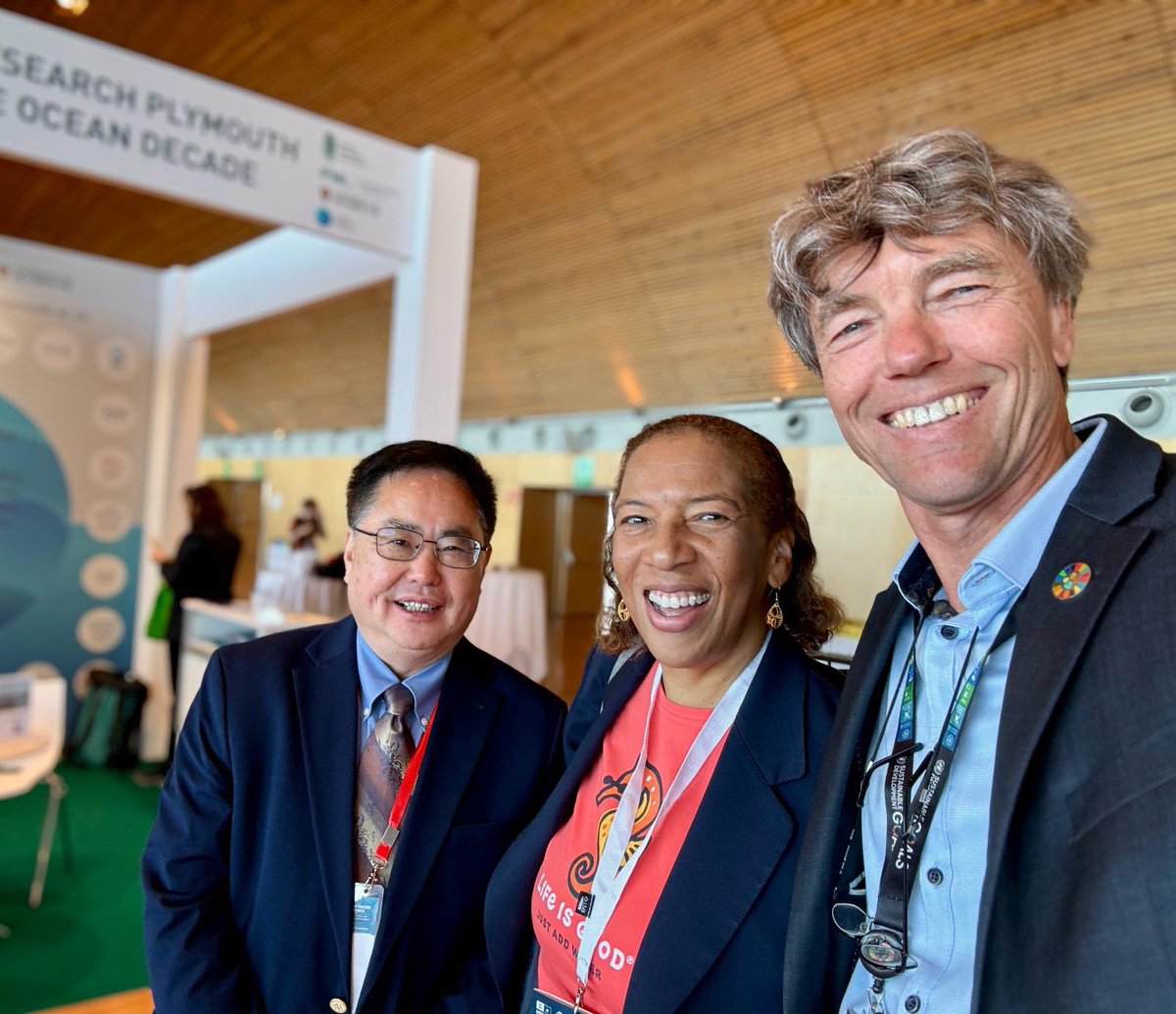 deepseadawn's tweet image. More inspiration today at #OceanDecade24. And way to go @JyovianStorm! What a beautiful, brilliant panel that was!
Great to see you again so soon @mvisbeck!

#OceanDecade