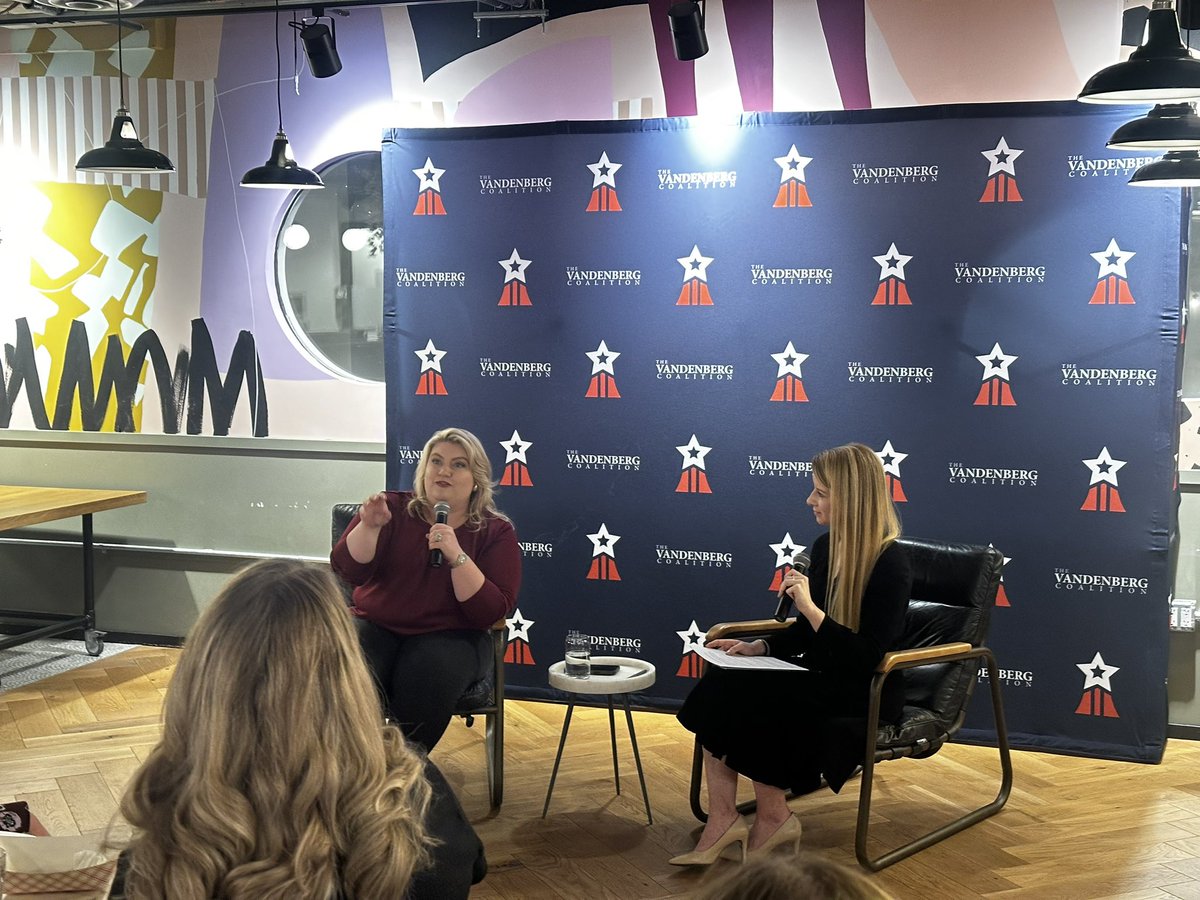 Rep. Cammack joined the Vandenberg Coalition last night for a conversation in the “Valiant Women” series, talking about her path to Congress and some of the current policy debates in the foreign policy and defense space. Thank you for hosting!