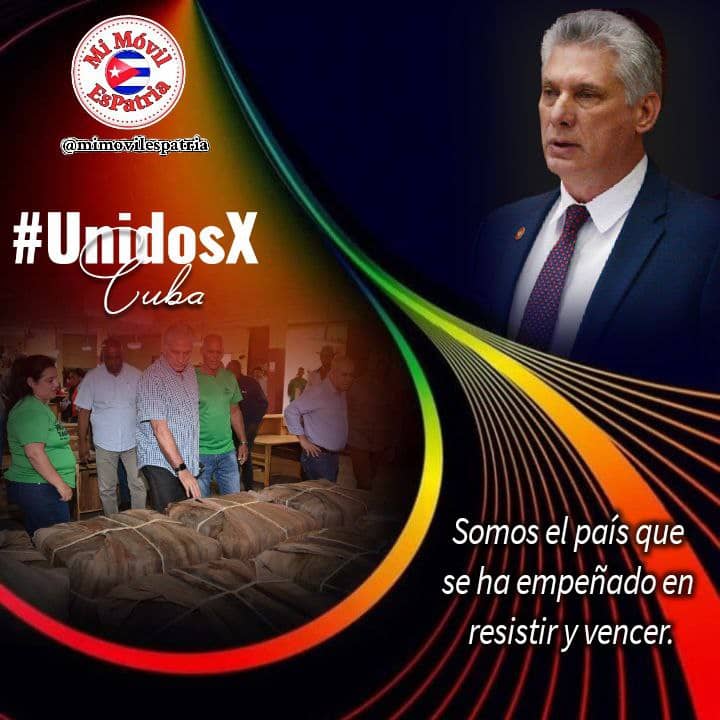 #Cuba #UnidosSomosMasFuertes