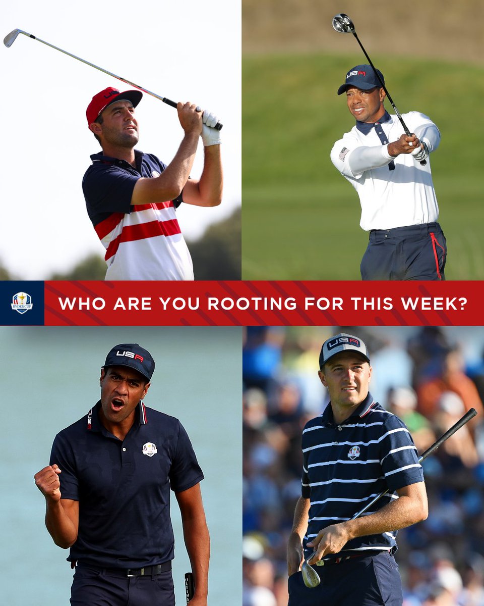 Which U.S. Ryder Cup Team player are you cheering for to win at Augusta National?