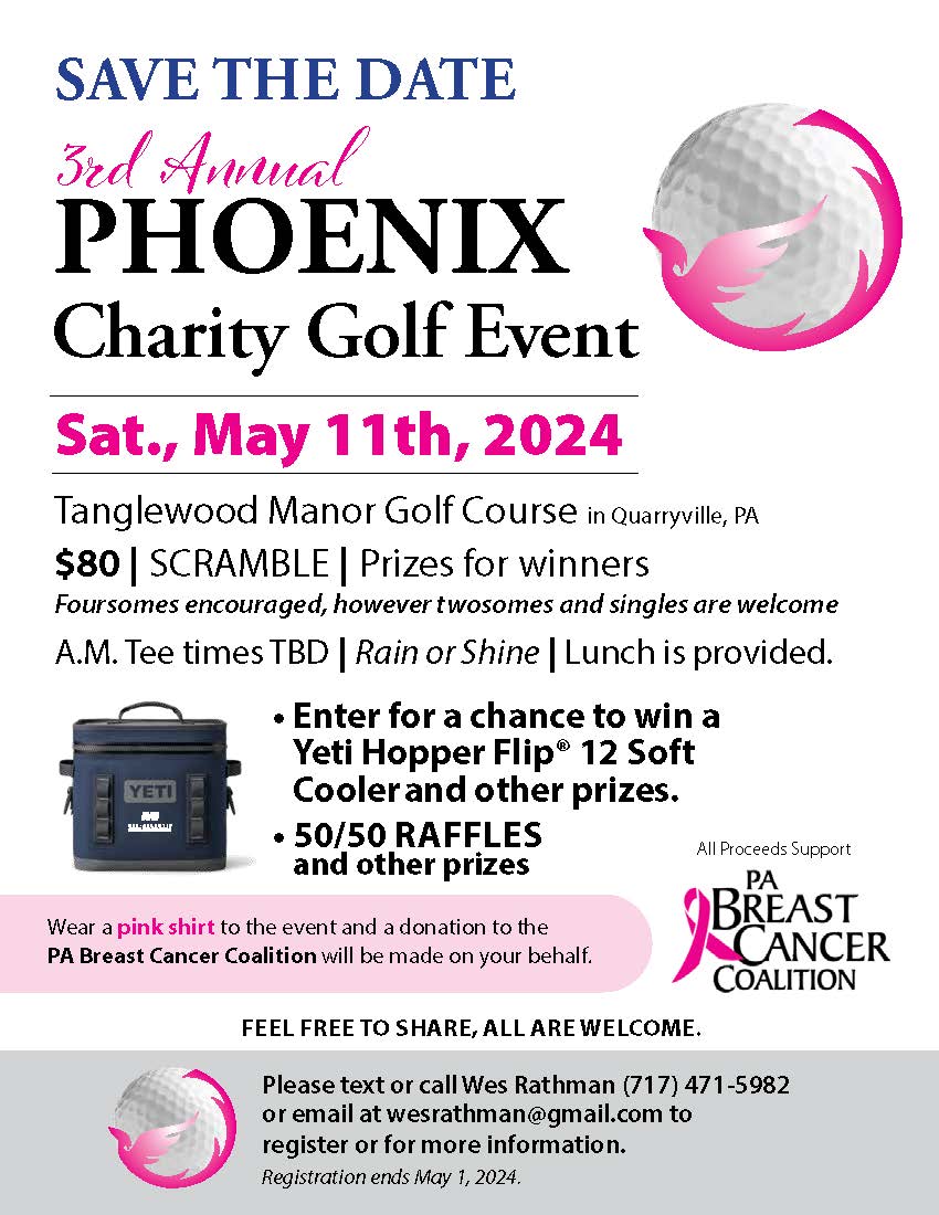 The 3rd Annual Phoenix Charity Golf Event will benefit the PBCC this year!! ⛳️ ALL are welcome to join in on the fun and register to golf. Lunch will be provided to golfers and prizes given to the winners! 🎖️🌟 Contact Wes Rathman to join in on the fun.
