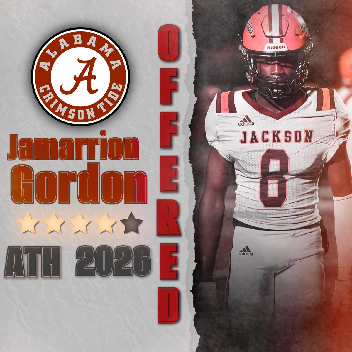 O’s 👀👀 @GordonJamarrion  #RollTide 🐘‼️