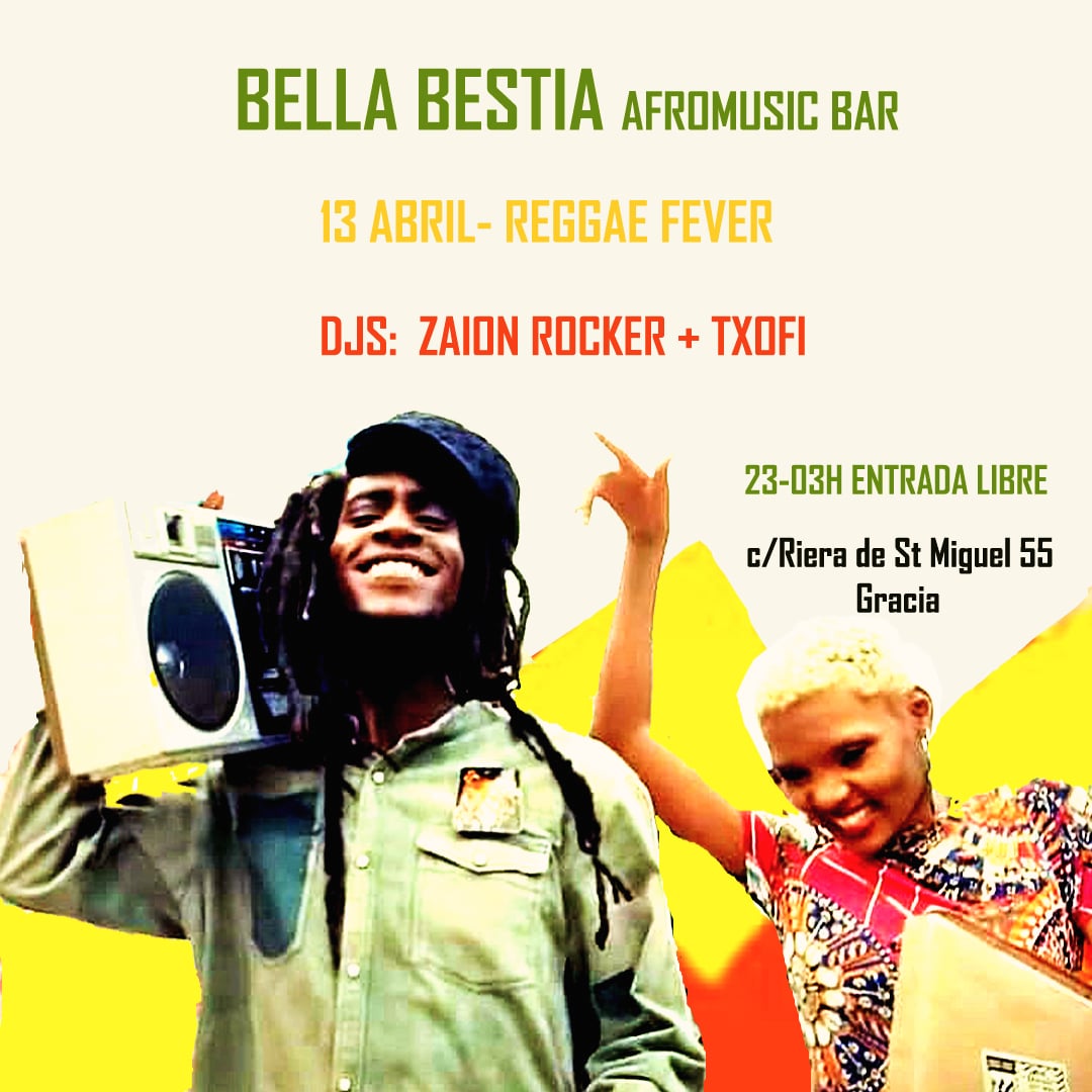 ZaionRocker's tweet image. Este sábado en Gracia estaré junto a @txofi a los mandos del Bella si veis que tal nos vemos por allí #vinyldjs #Reggae #Dub #Remix