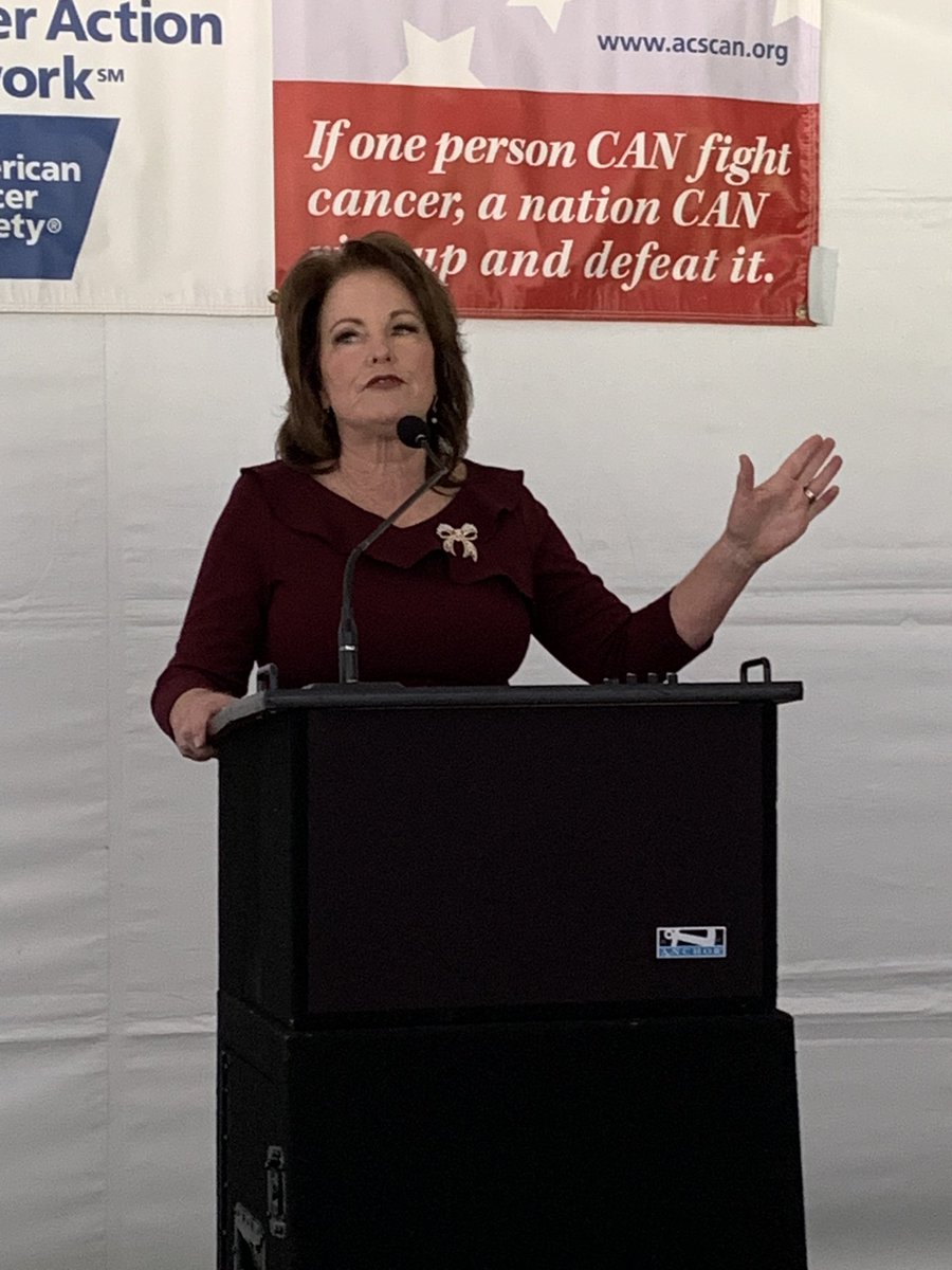 Thank you Senator @shannongrove for joining us for #CaCancerActionDay and for your work to extend the #CancerResearch tax donation checkoff! #SB1172