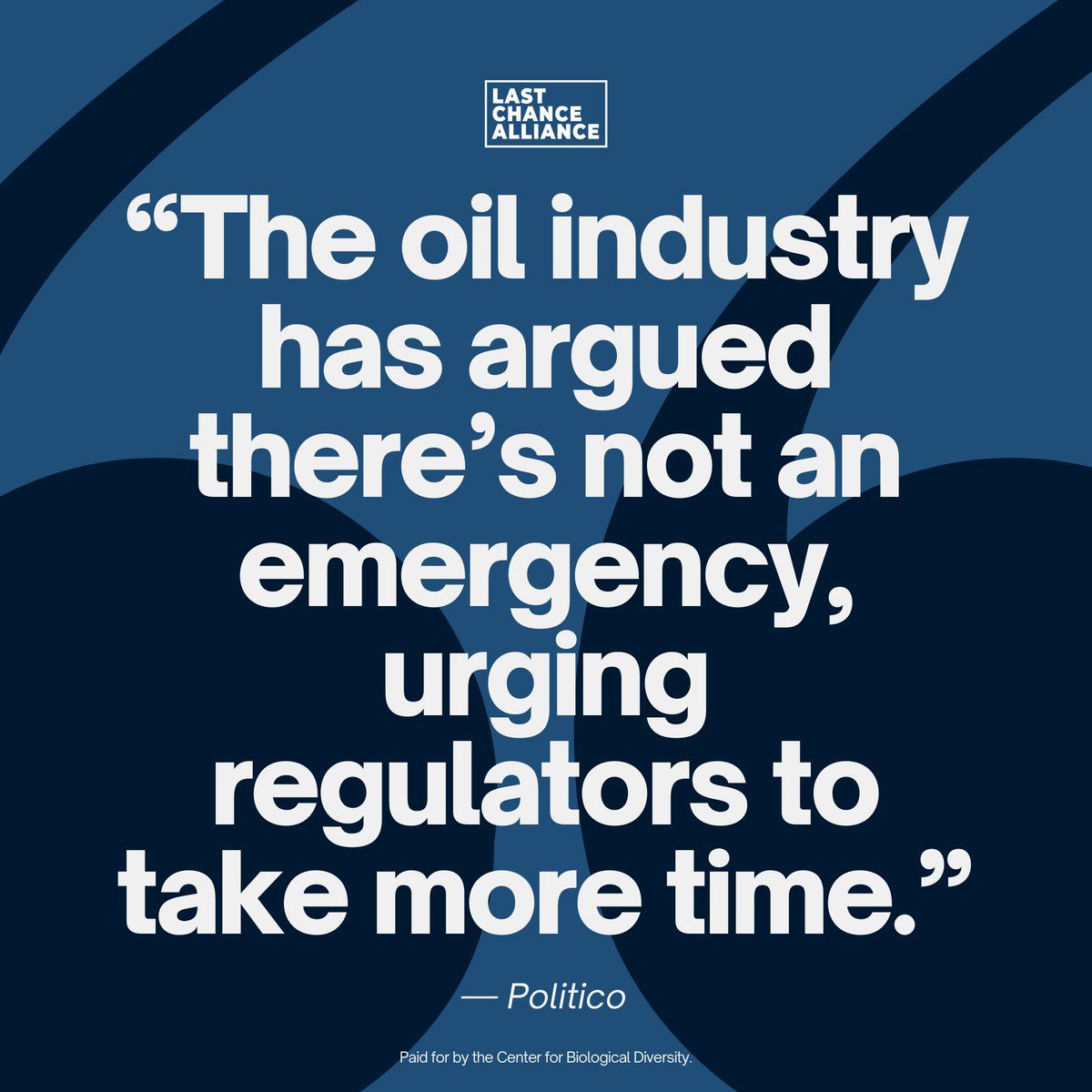 Hey look, it’s Big Oil’s *entire strategy.* It’s telling that this sentence could be placed in literally any article about climate action. In this case, they’re fighting against new reporting requirements—but like always, we’re ready to fight back for progress.