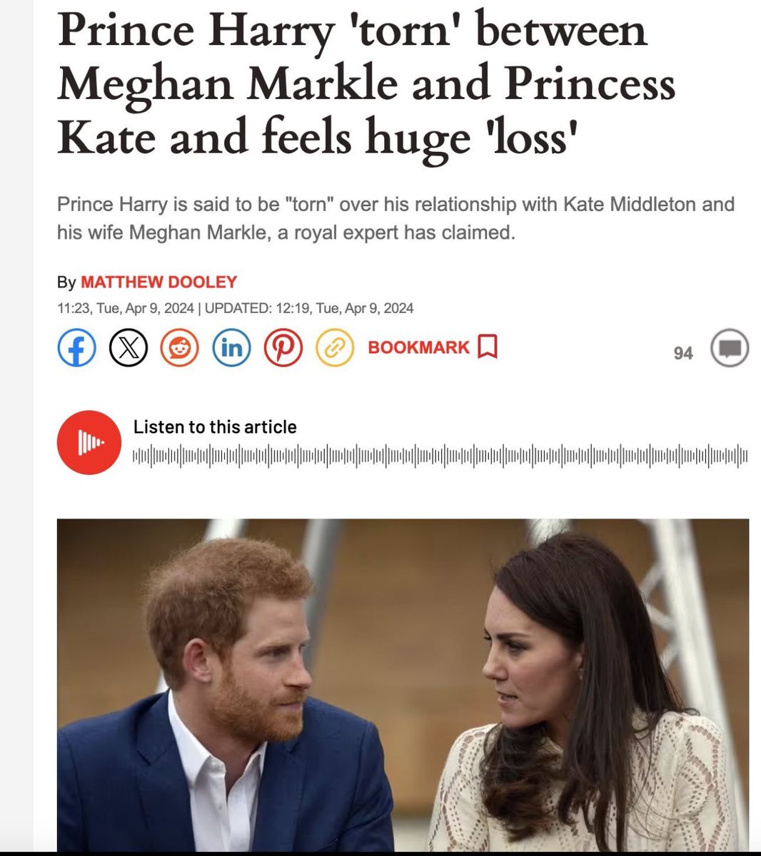 U.K. media is so fucking creepy asf Prince harry is married to his beautiful wife Meghan. Kate  is married to #PrinceOfPegging William. That is her husband why are they trying to connect Kate to harry romantically. So fucking weird sick people #KKKate #AbolishTheMonarchy