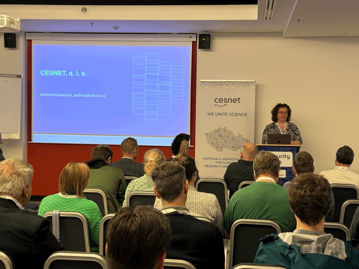 CESNET_cz's tweet image. I dnes pokračovala mezinárodní konference Security Days od @GEANTnews. A naši kolegové nemohli chybět! Jak napsal náš kolega @KolouchJan : "Pokud se zabýváte kybernetickou bezpečností, měli byste tu být" 
#PropojujemeVedu