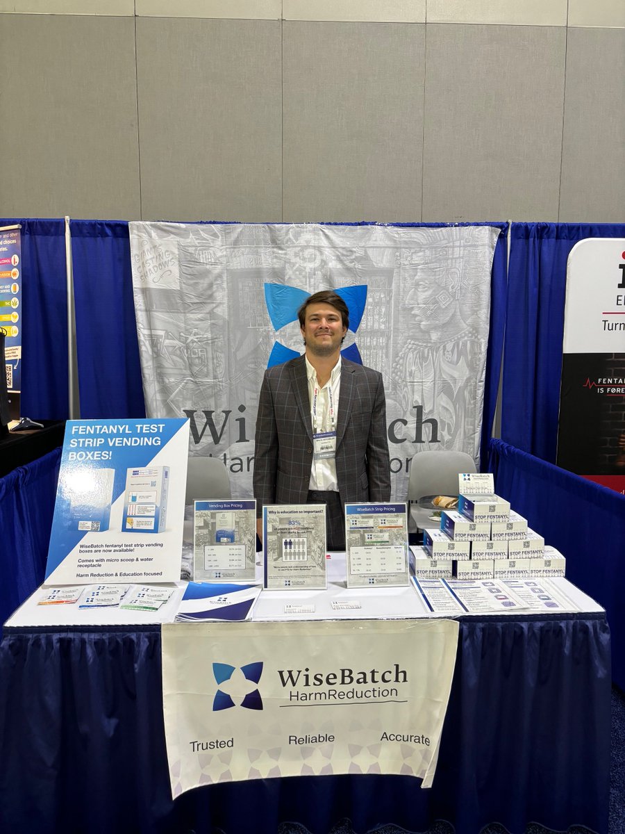 Another year at the #rxsummit in Atlanta!

Thanks to everyone who stopped by our booth!

#wisebatch #harmreduction #stopfentanyl #stopoverdose #drugchecking