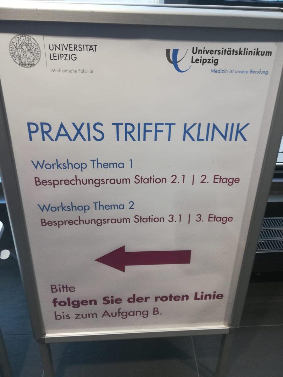 Das Lehrärztetreffen im neuen Format: #Allgemeinmedizin in Kooperation mit der Klinik für #Orthopädie des <a href="/UKL_Leipzig/">Universitätsklinikum Leipzig</a> war ein voller Erfolg.